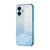 iPhone 17 Gradient Glitter Powder Electroplated Phone Case - Blue