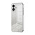 iPhone 17 Gradient Glitter Powder Electroplated Phone Case - Silver