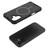 iPhone 17 Grating Solid Color MagSafe Magnetic Phone Case - Black