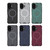 iPhone 17 Grating Solid Color MagSafe Magnetic Phone Case - Black