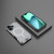 iPhone 17 Grating Solid Color MagSafe Magnetic Phone Case - Light Grey