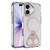 iPhone 17 High Transparent MagSafe TPU Phone Case with 360 Degrees Rotating Ring Holder - Pink