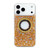 iPhone 17 Hollow Sequins Glitter MagSafe Electroplating Phone Case - Gold