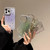 iPhone 17 Holographic Starry Pattern TPU Hybrid IMD Full Coverage Phone Case - Blue