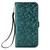 iPhone 17 Honeycomb Dot Texture Leather Phone Case - Green
