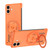 iPhone 17 Ice Sense Series Graphene Cooling MagSafe Holder Phone Case - Orange
