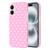 iPhone 17 IMD Colorful Dots Pattern TPU Full Coverage Phone Case - Pink