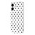 iPhone 17 IMD Colorful Dots Pattern TPU Full Coverage Phone Case - White