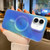 iPhone 17 Ink Gen2 Gradient MagSafe PC Hybrid TPU Phone Case - Blue