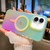 iPhone 17 Ink Gen2 Gradient MagSafe PC Hybrid TPU Phone Case - Colorful