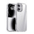 iPhone 17 iPAKY Mingxing Series Shockproof PC+TPU Phone Case - Transparent + Silver