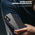 iPhone 17 iPAKY YJ Series Transparent PC+TPU Phone Case - Black