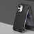 iPhone 17 J TRIBE Metal Frameless Card Slot Lens Holder Phone Case - Black