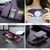 iPhone 17 JEEHOOD J05 Business Magnetic Style RFID Leather Phone Case - Purple
