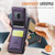 iPhone 17 JEEHOOD J06 British Style RFID MagSafe Card Bag PU Phone Case - Purple