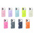 iPhone 17 Jelly Liquid Silicone MagSafe Holder Phone Case - Dark Blue + Black