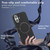 iPhone 17 Kalebol Carbon Fiber MagSafe Phone Case - Black