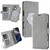 iPhone 17 Kalebol Strong Magnetic MagSafe Ring 2 In 1 Split Leather Phone Case - Gray