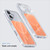 iPhone 17 Kalebol Transparent Magnetic MagSafe Skin Feel Phone Case - Orange