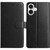 iPhone 17 Lambskin 8-card Slot Leather Phone Case - Black