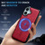 iPhone 17 LC.IMEEKE L6 Series MagSafe Magnetic Phone Case - Red