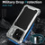 iPhone 17 Lens Holder Metal IP54 Life Waterproof Three-proof MagSafe Phone Case - Silver