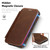 iPhone 17 Linton MagSafe Leather Phone Case - Coffee