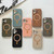 iPhone 17 Litchi Texture Brushed MagSafe PU Back Cover Phone Case - Brown