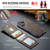iPhone 17 MAGKING K1 MagSafe Detachable Wallet RFID Back Cover Phone Case - Coffee