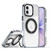 iPhone 17 Magnetic 360 Degree Rotating Holder Phone Case - Black