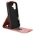 iPhone 17 Magnetic Vertical Flip Leather Phone Case with Buckle - Rose Gold