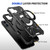 iPhone 17 MagSafe Magnetic Shockproof Phone Case with Ring Holder - Black