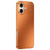 iPhone 17 Metal Frame Micro-frosted Back Panel Phone Case - Orange