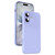 iPhone 17 Microfiber Liquid Silicone Shockproof Phone Case - Purple