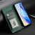 iPhone 17 Multi-Card Slots Zipper Wallet Leather Phone Case - Green