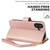 iPhone 17 Multi-Card Wallet RFID Leather Phone Case - Rose Gold