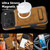 iPhone 17 Multi-function Holder MagSafe PU Phone Case - Mulberry