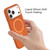 iPhone 17 Mutural Karen Series Liquid Silicone MagSafe Phone Case - Orange