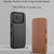 iPhone 17 NILLKIN QIN Series Pro Sliding Camera Cover Design Leather Phone Case - Black