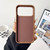 iPhone 17 Official Tech Fabric Texture Side-Stick TPU Magnetic Phone Case, No AI Camera Button - Green