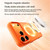iPhone 17 Oil-spray Skin Feel MagSafe PC Hybrid TPU Phone Case - Orange