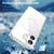 iPhone 17 PC Hybrid TPU Airbag Shockproof MagSafe Phone Case - Transparent