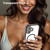 iPhone 17 PC Hybrid TPU Airbag Shockproof MagSafe Phone Case - Transparent Black