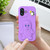 iPhone 17 Penguin Baby EVA Shockproof Phone Case with Holder - Purple