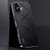 iPhone 17 Plain Leather PC Phone Case - Black