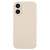 iPhone 17 Pure Color Liquid Silicone Fine Pore Phone Case - Antique White