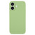 iPhone 17 Pure Color Liquid Silicone Fine Pore Phone Case - Mint Green