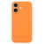 iPhone 17 Pure Color Liquid Silicone Fine Pore Phone Case - Orange