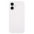 iPhone 17 Pure Color Liquid Silicone Fine Pore Phone Case - White