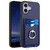 iPhone 17 R20 Ring Card Holder Phone Case - Blue